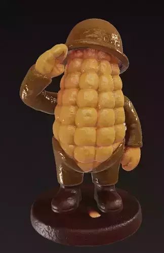 Corn Soldier printable 3D model