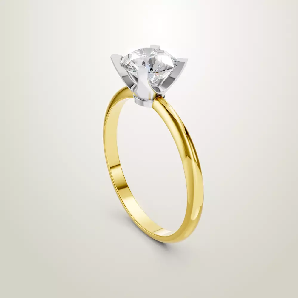 Engagement Wedding Ring 140 3D print model