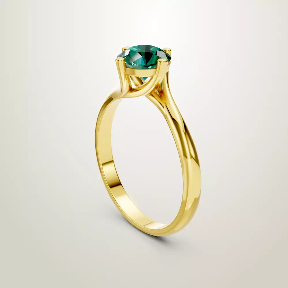 Engagement Wedding Ring 142 3D print model