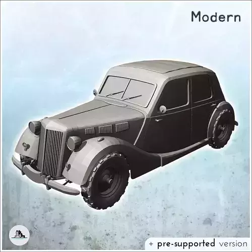 Renault Celtaquatre car 4 - World War Two Second WWII Front East