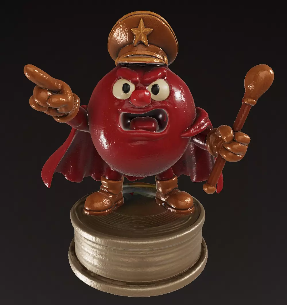 General Cranberry printable 3D model_0