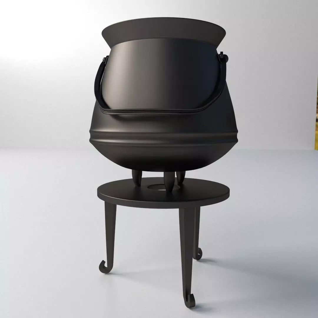 Cauldron 3D model_0
