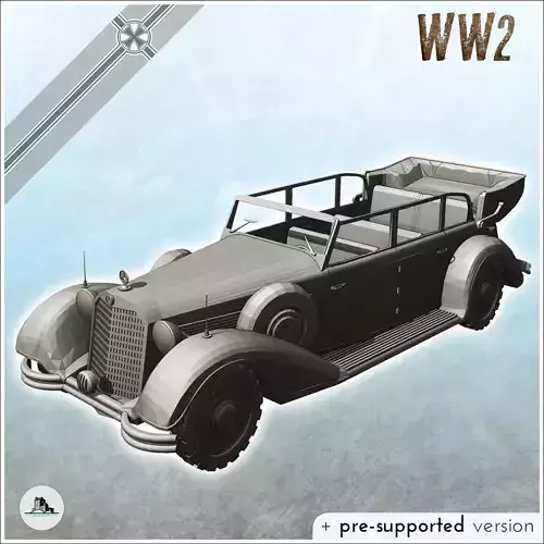 Mercedes-Benz W31 German off-road vehicle 14 - World War Two Sec