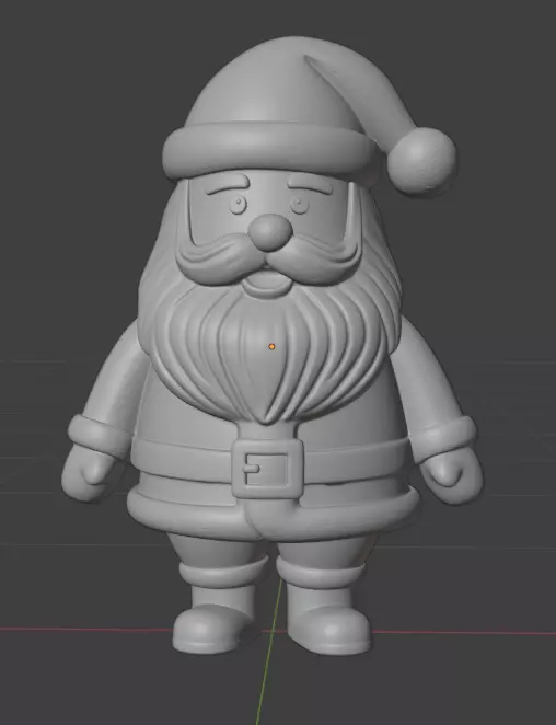 Santa Claus  3D print model_2