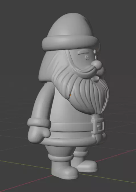 Santa Claus  3D print model_3