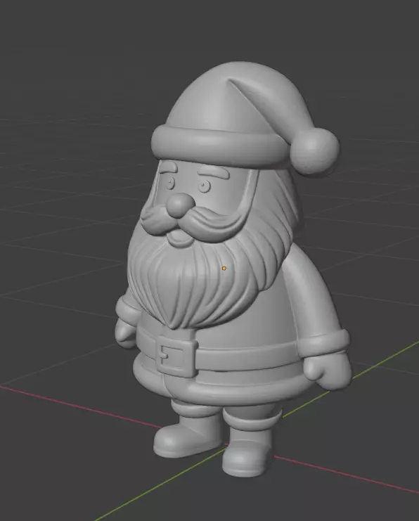 Santa Claus  3D print model_1