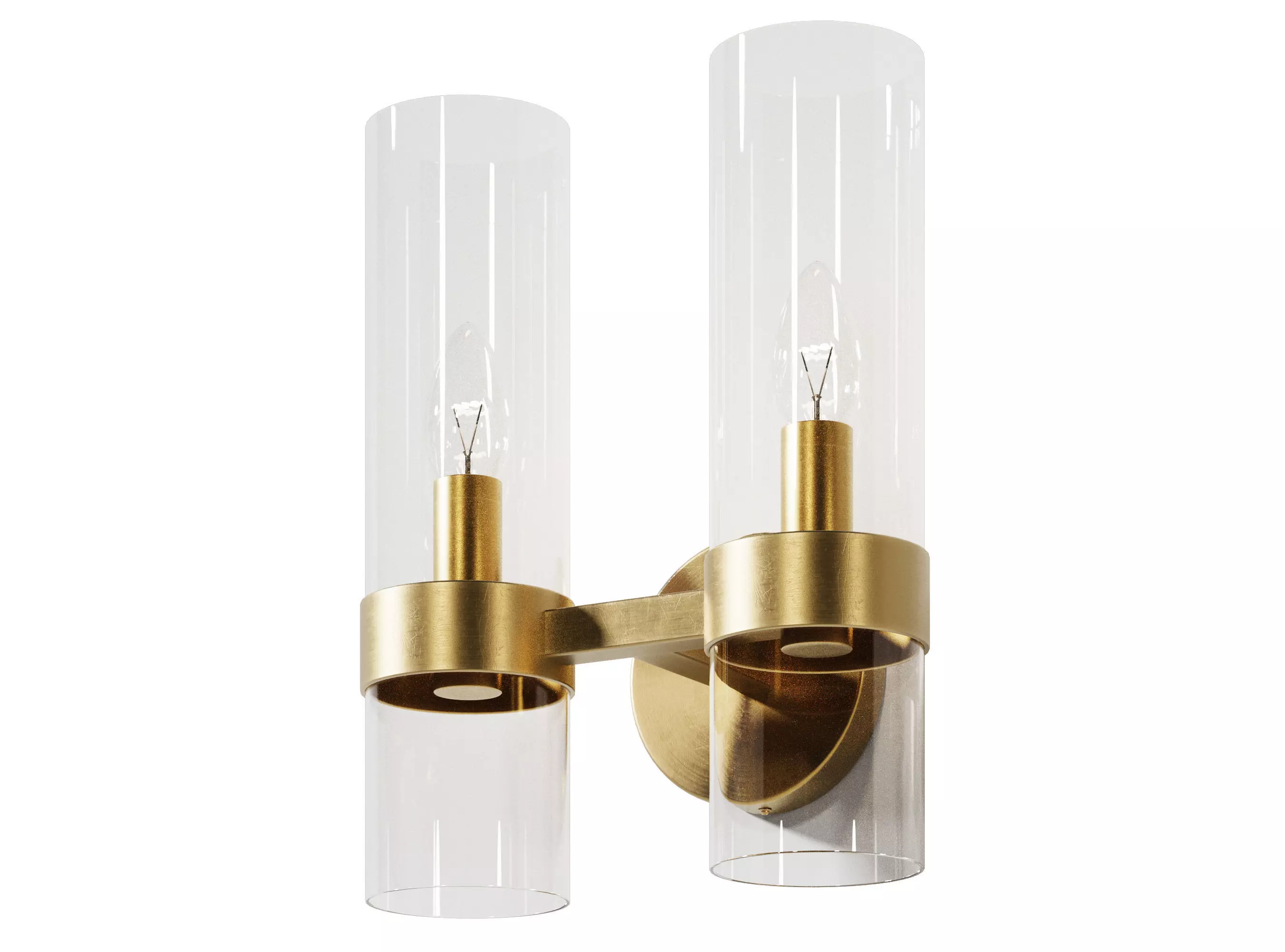 Z-lite Datus 2 Wall Light 3D model_0