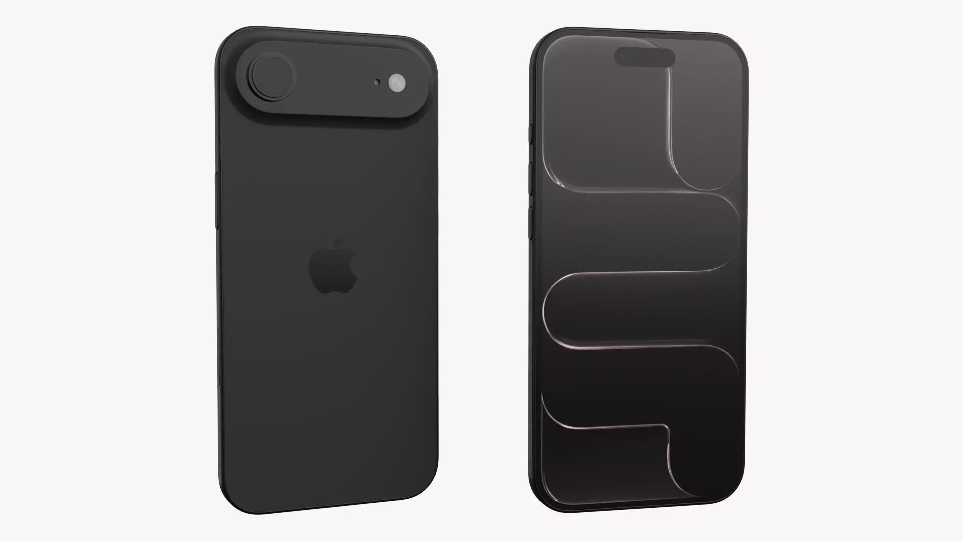 Apple iPhone Air Space Black 3D model_1