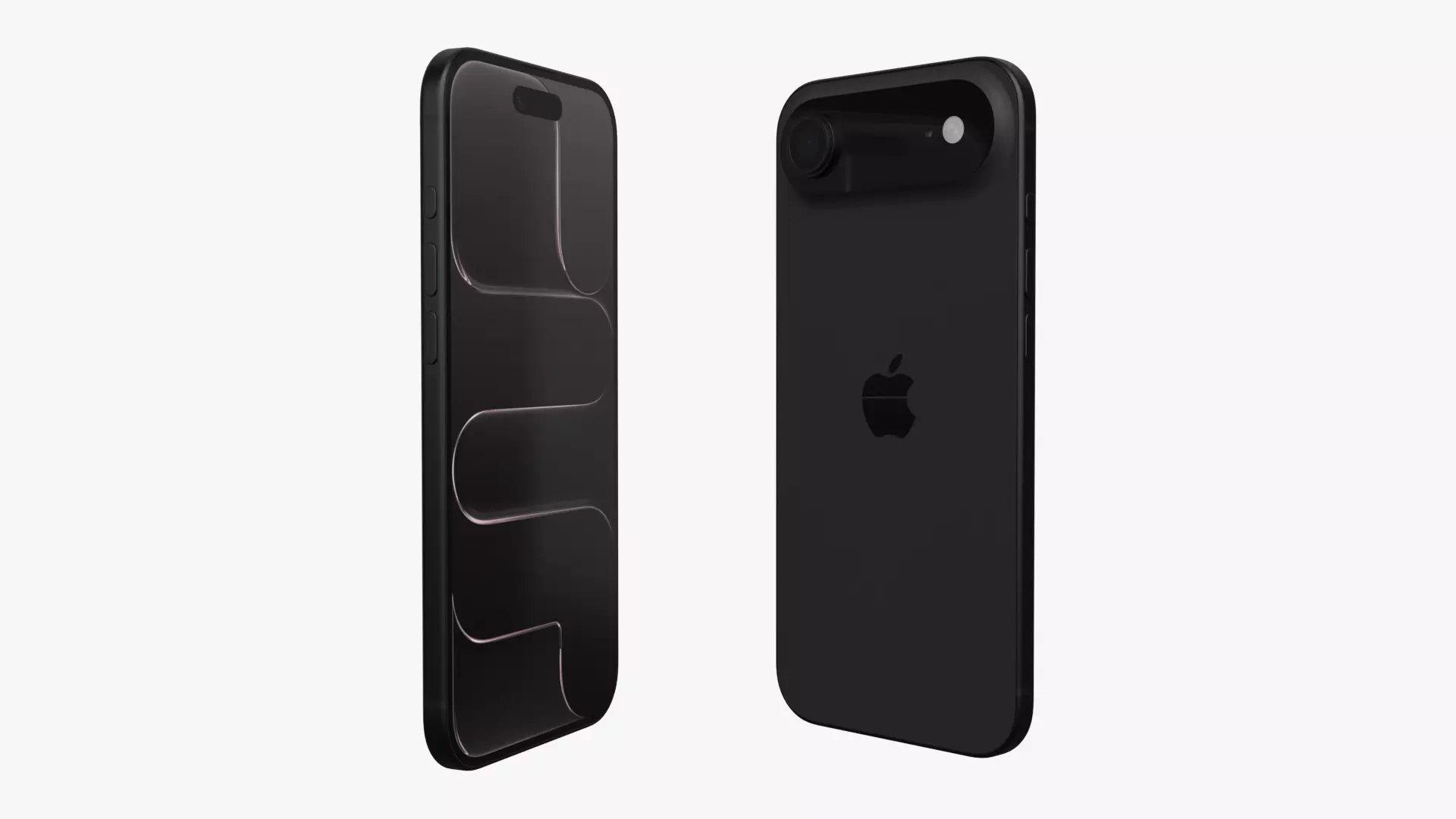 Apple iPhone Air Space Black 3D model_2