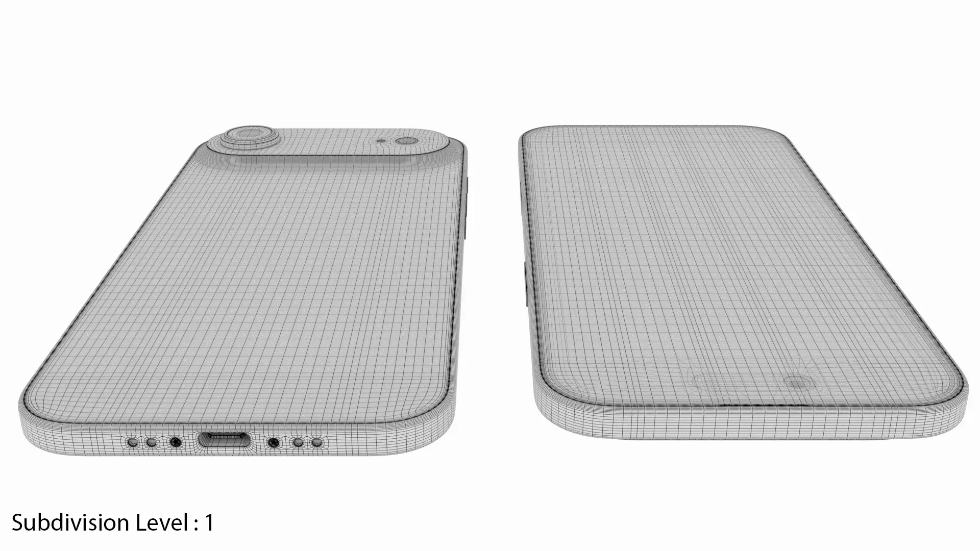 Apple iPhone Air Space Black 3D model_13