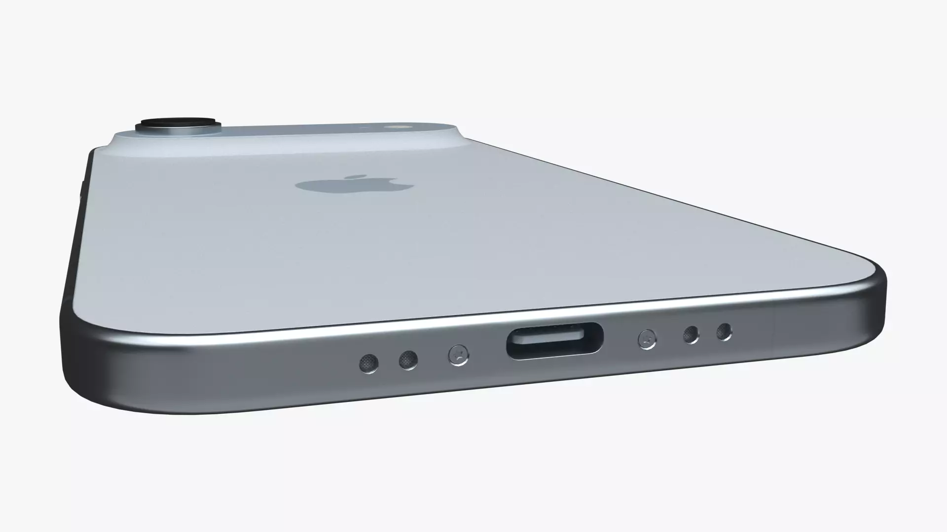 Apple iPhone Air Sky Blue 3D model_6