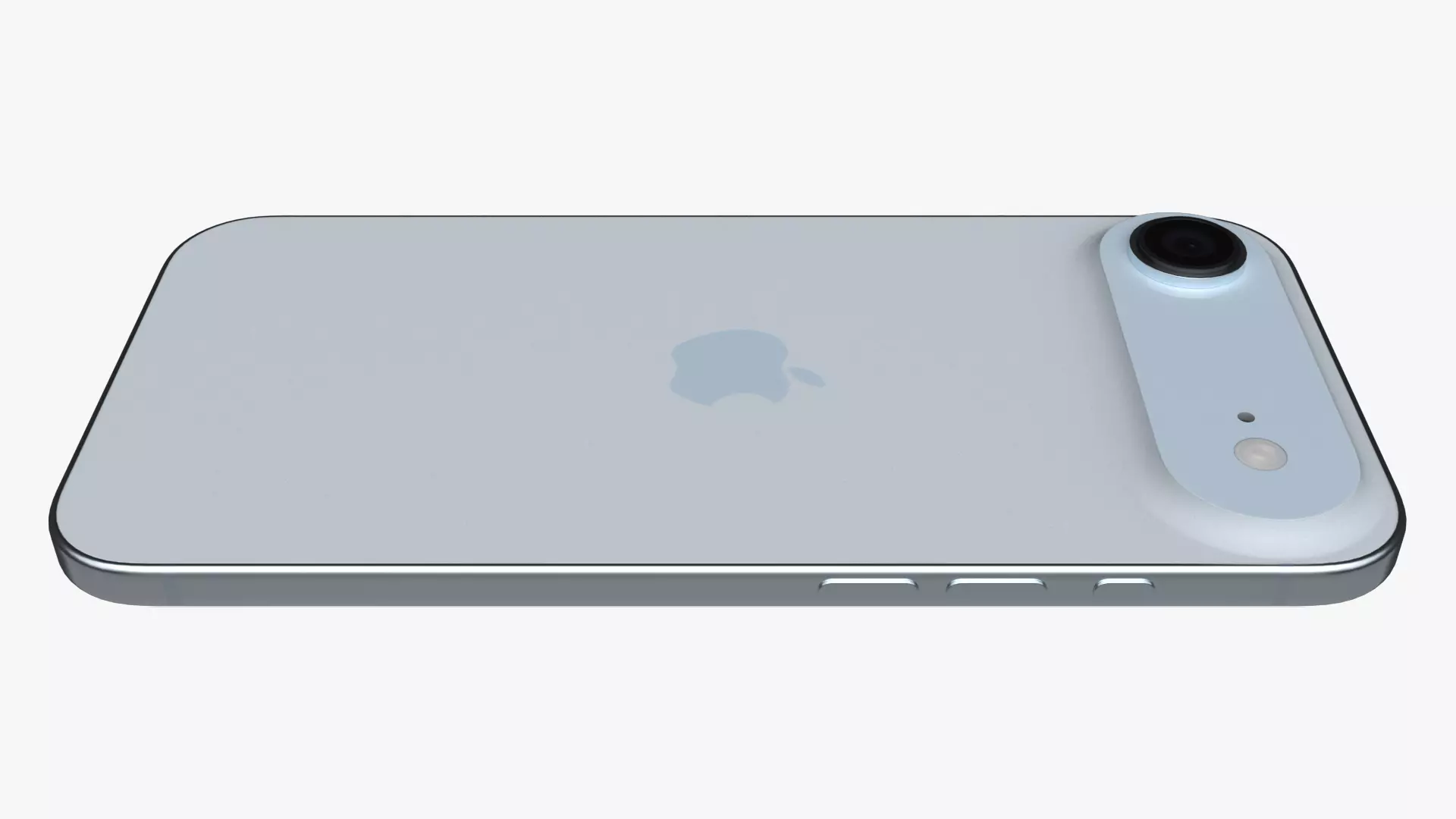 Apple iPhone Air Sky Blue 3D model_7