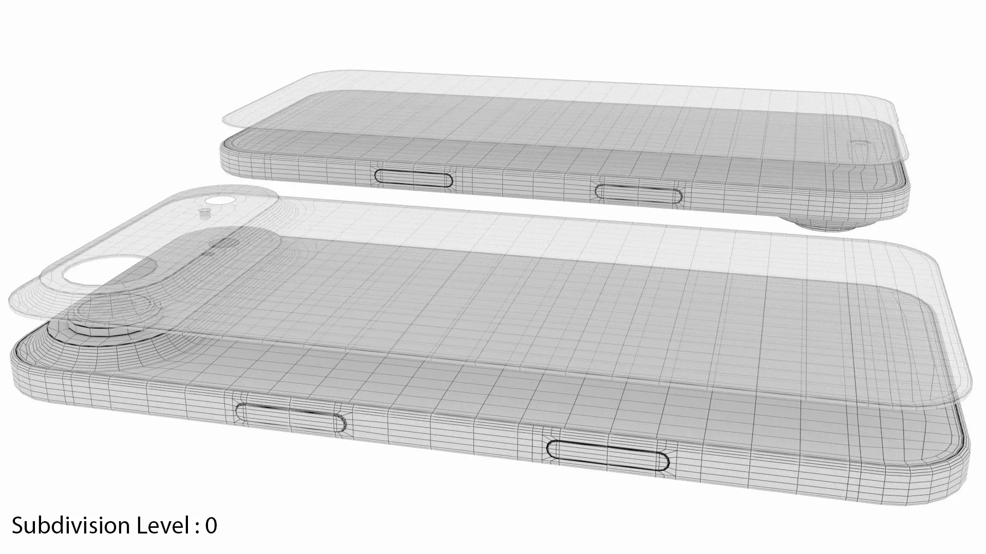 Apple iPhone Air Sky Blue 3D model_14