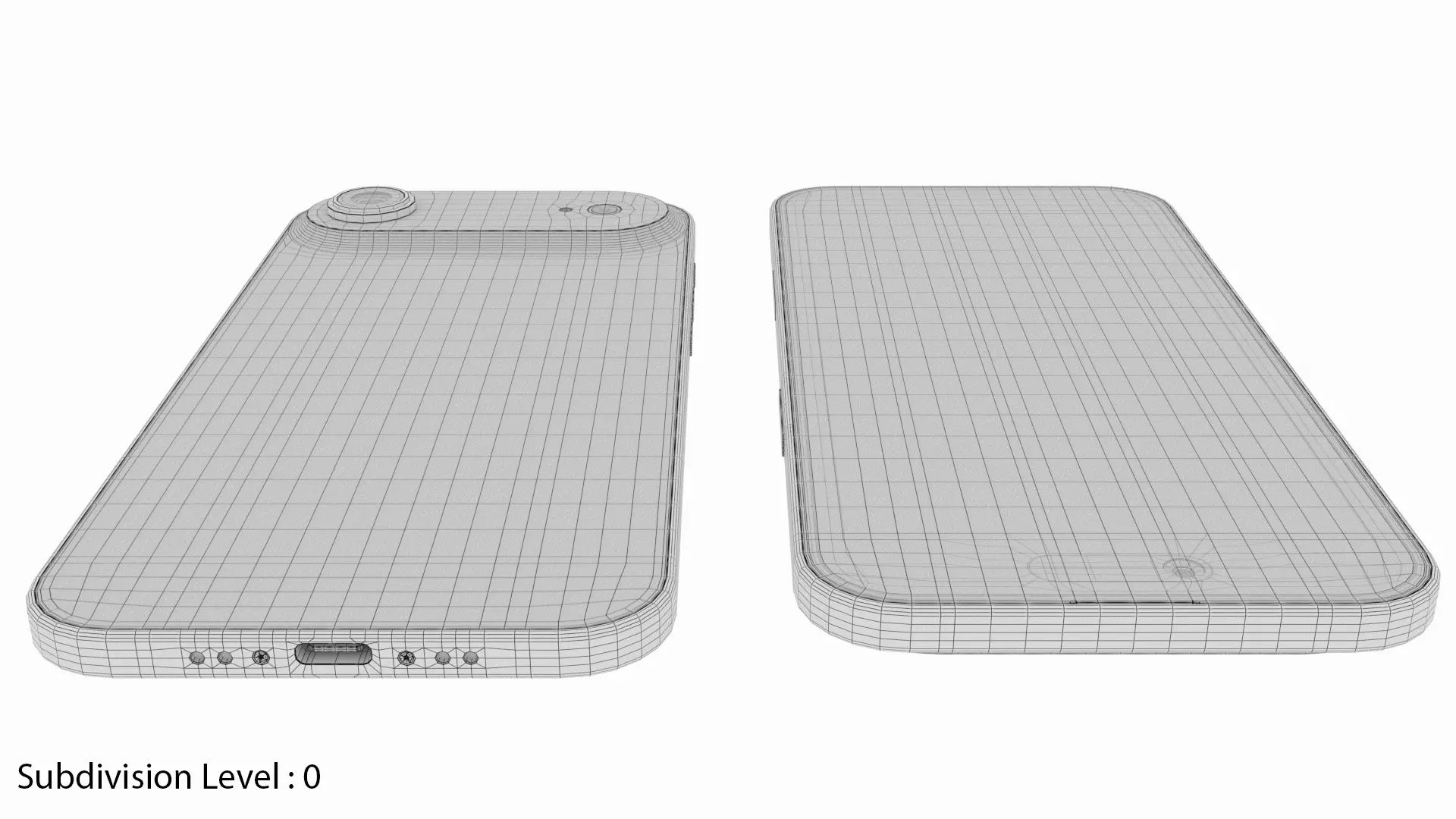 Apple iPhone Air Sky Blue 3D model_12