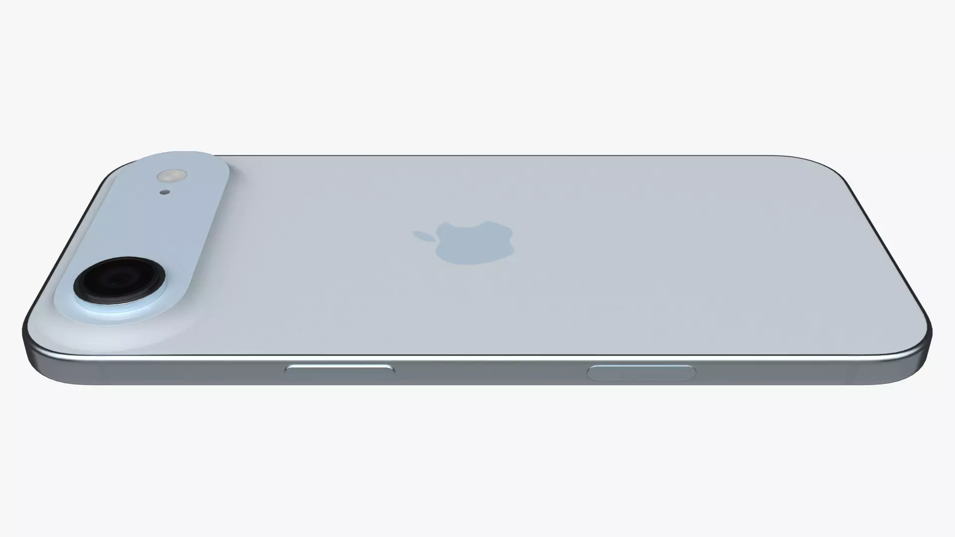 Apple iPhone Air Sky Blue 3D model_5