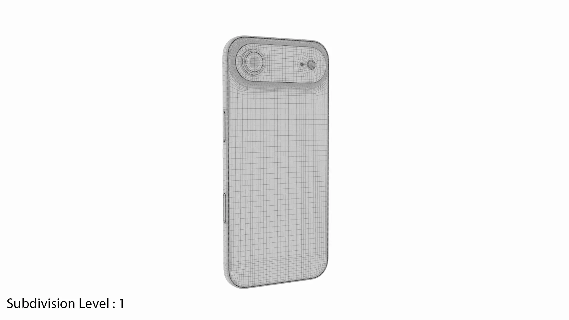 Apple iPhone Air Light Gold 3D model_11