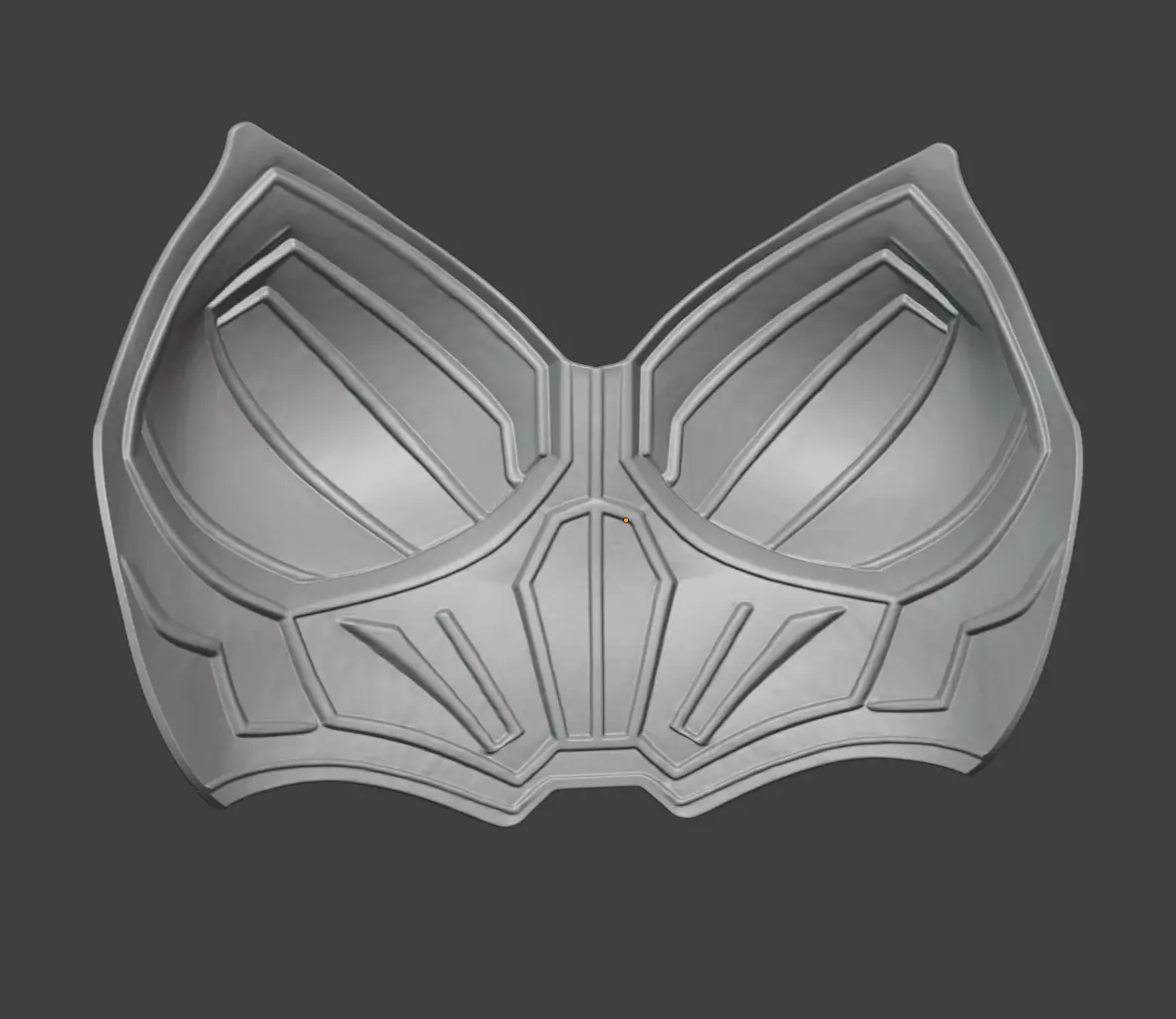 SLEEK SCI-FI BREASTPLATE 3D print model_6