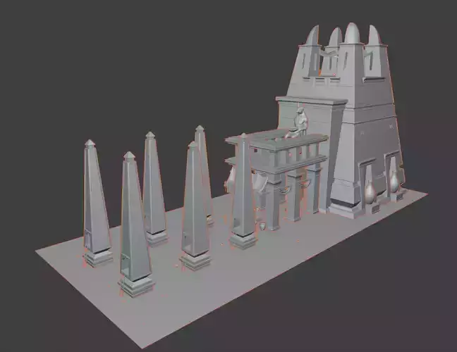 Game-Ready Ancient Egyptian 