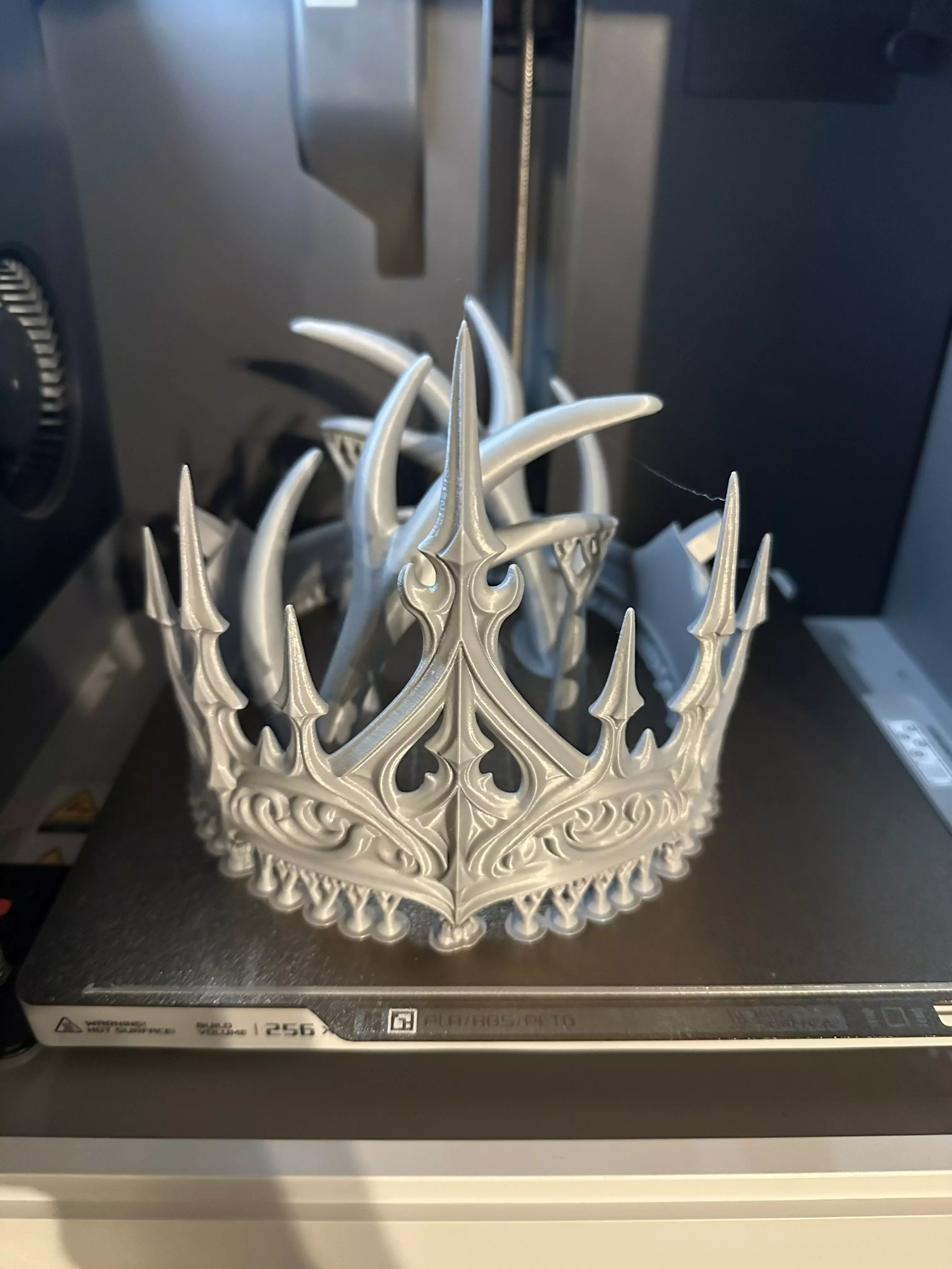 GOTHIC ANTLERS CROWN 3D print model_13