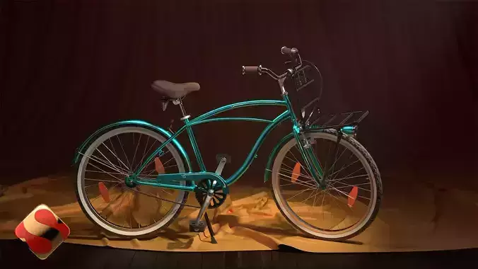 Beach Cruiser Bicycle