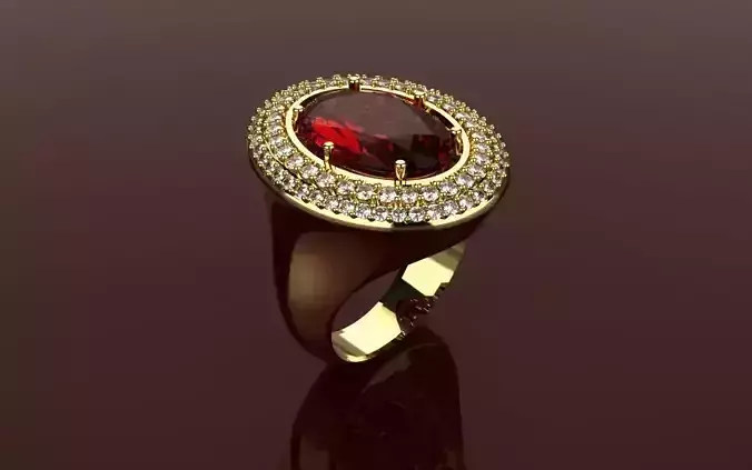 Ring Elegance - Jewelry 3D - AN-125 3D print model