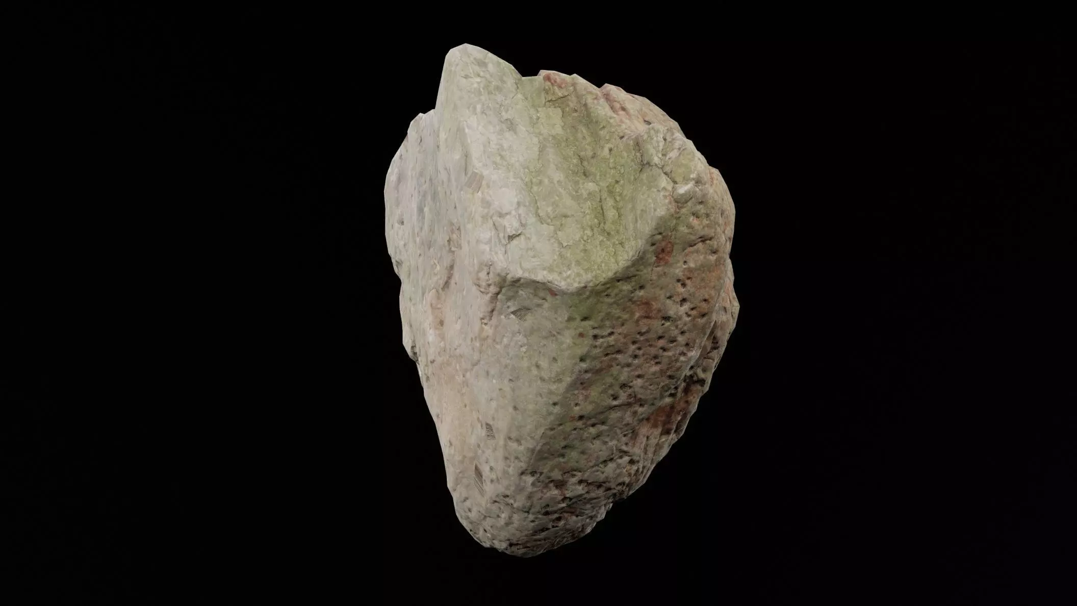 Realistic Rock Low-poly 3D model_2