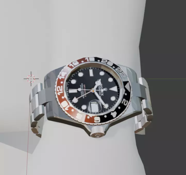 Rolex Gmt 2 3D model_0