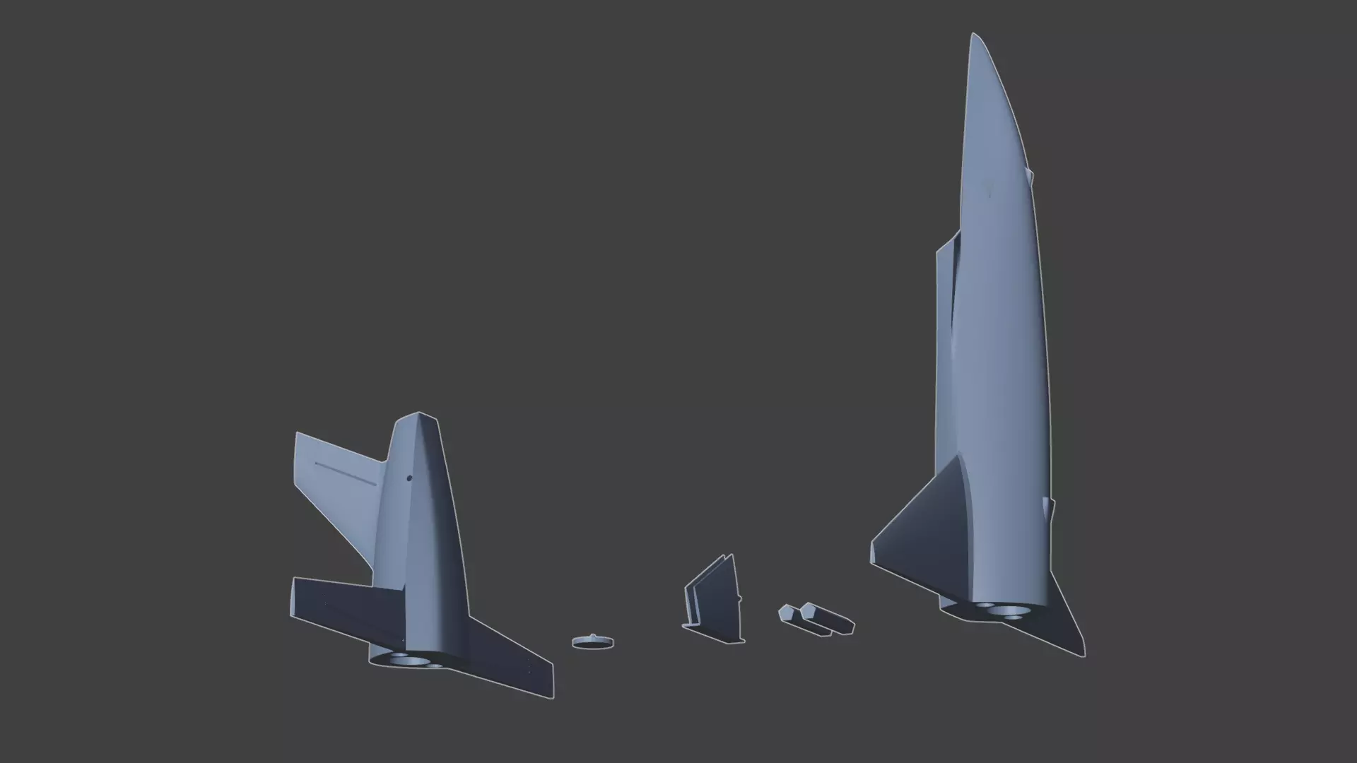 Anduril YFQ-44 3D print model_5