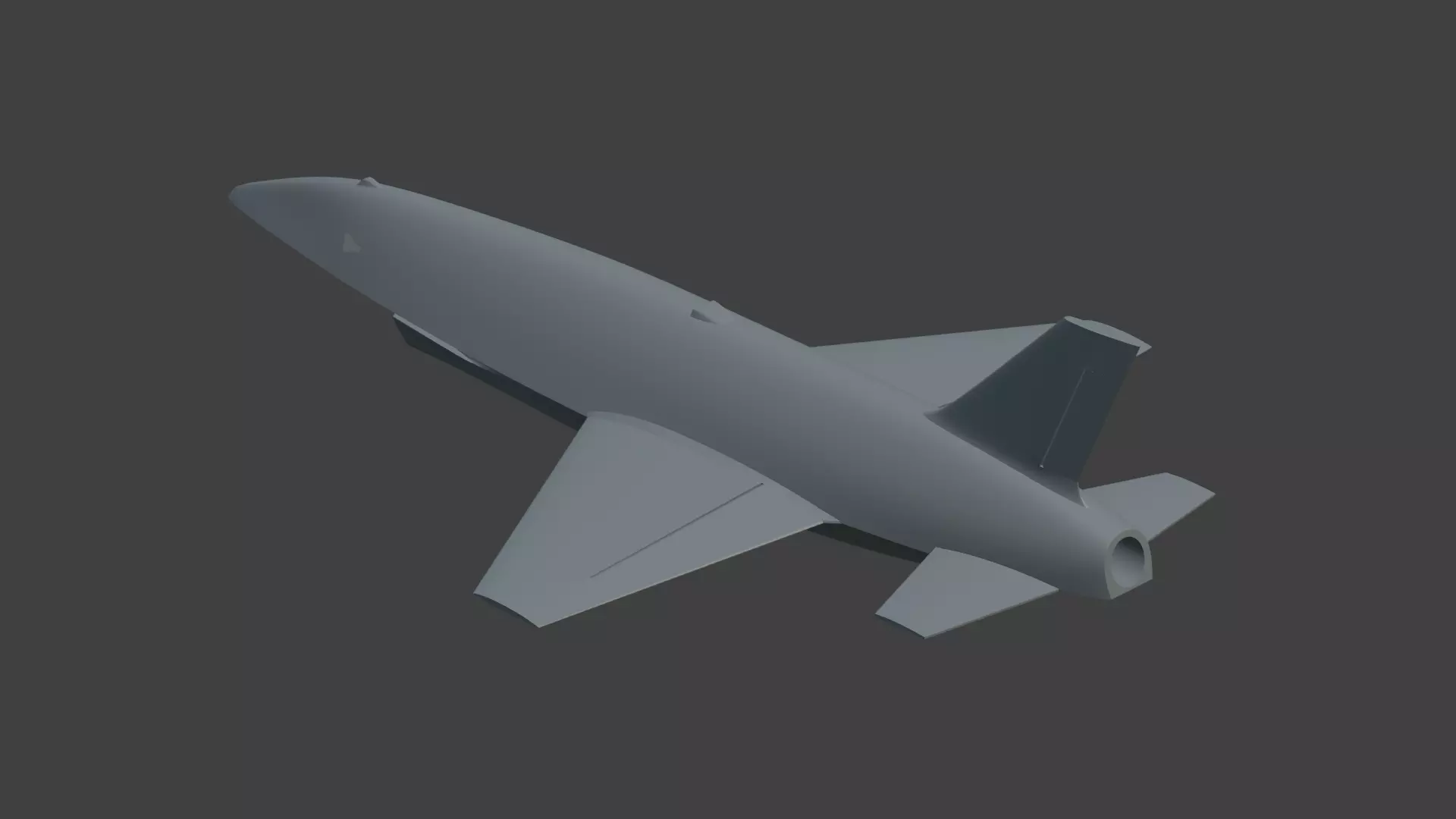 Anduril YFQ-44 3D print model_1