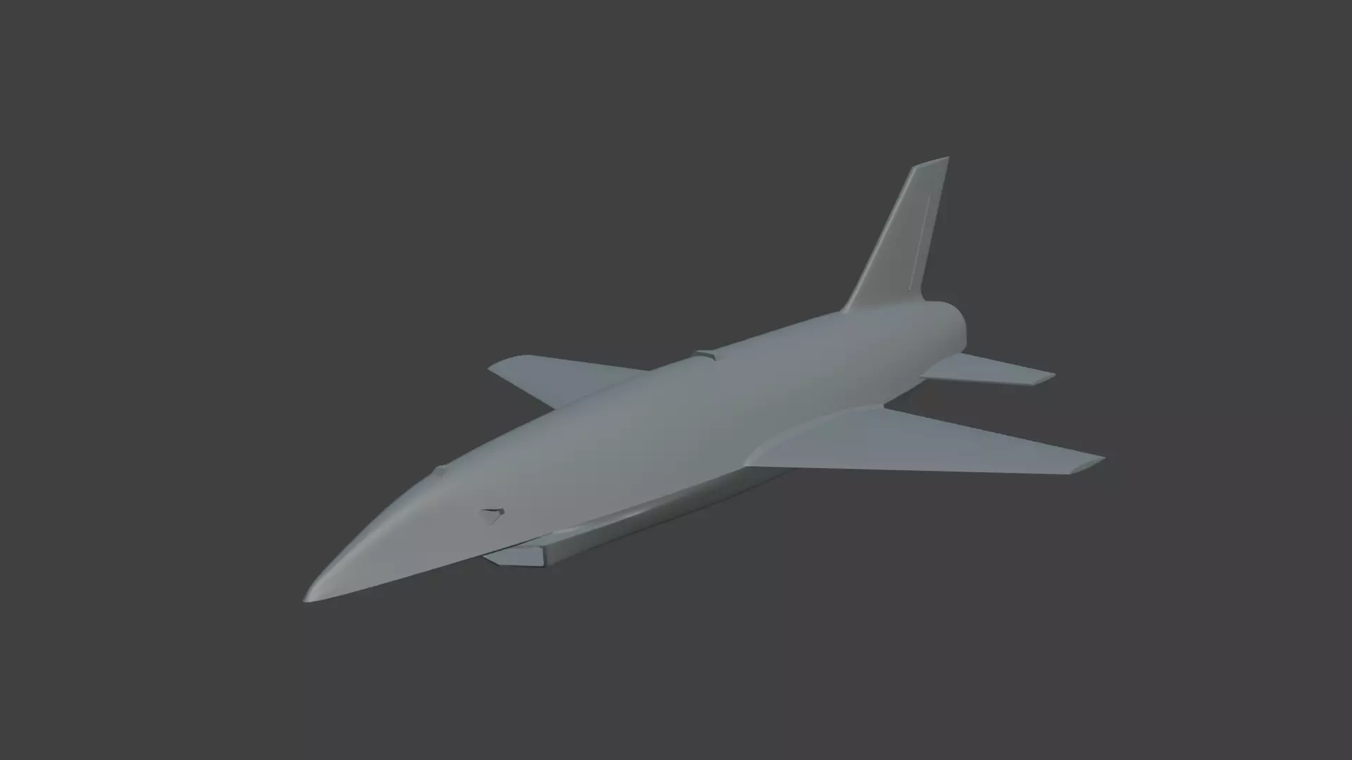 Anduril YFQ-44 3D print model_0