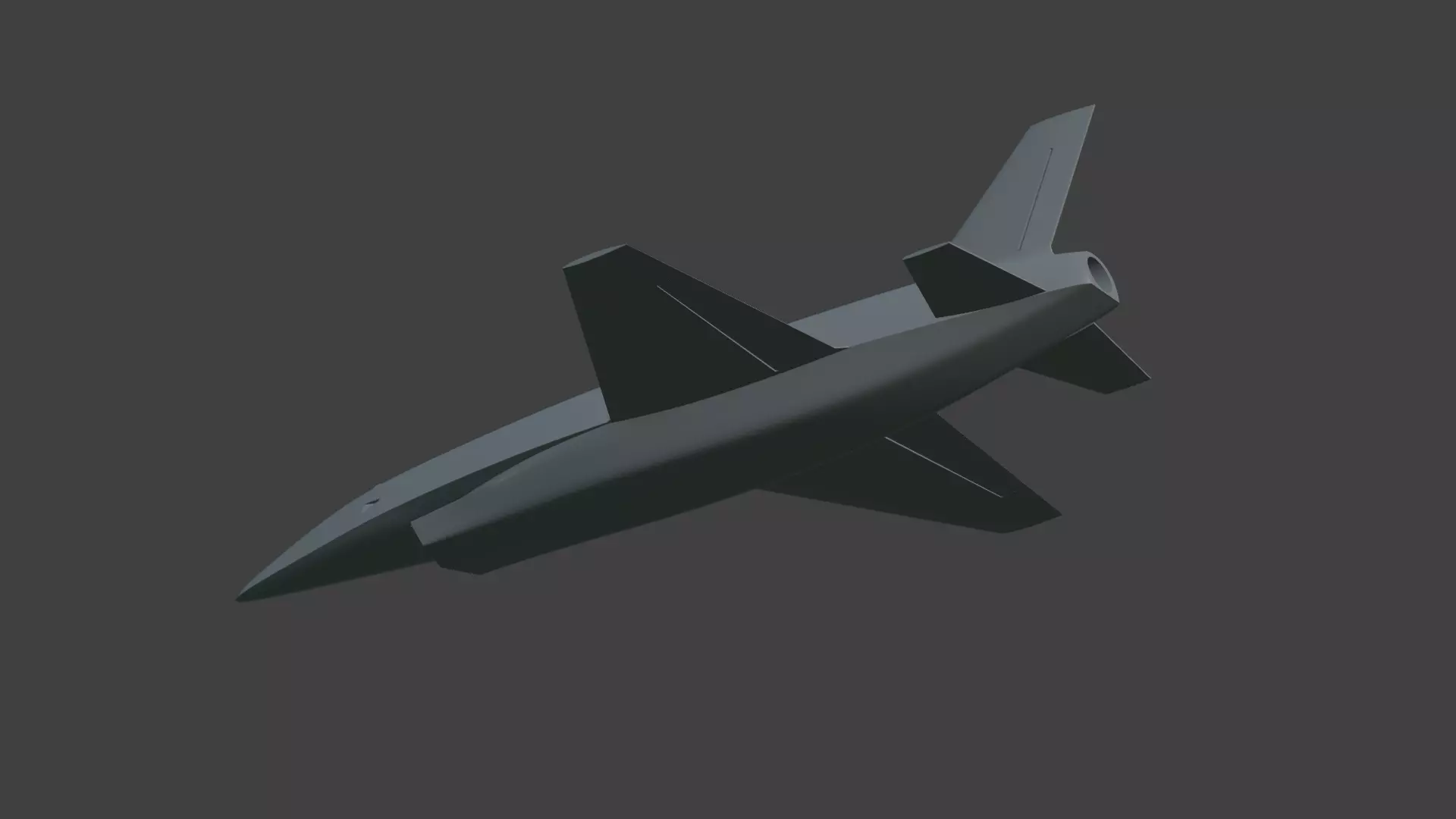 Anduril YFQ-44 3D print model_2