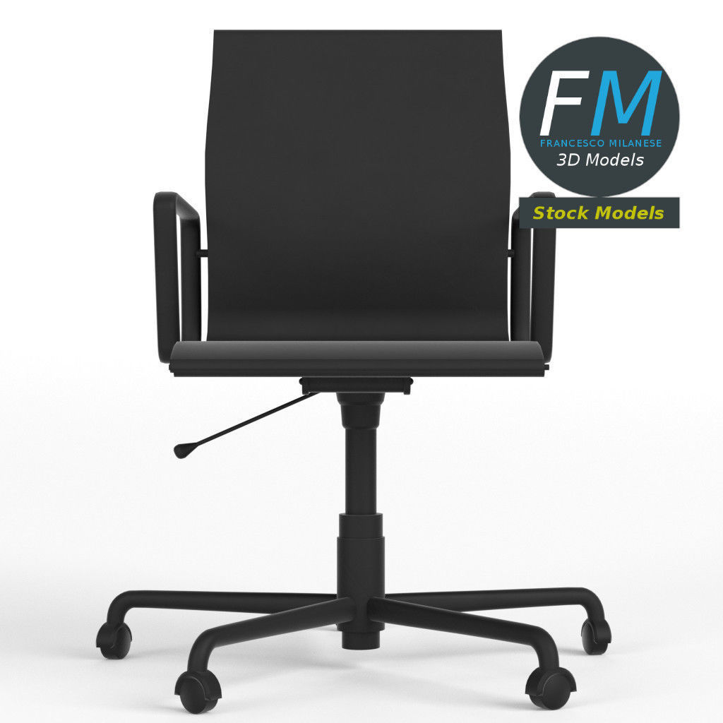 Office chair 5 3D model_3