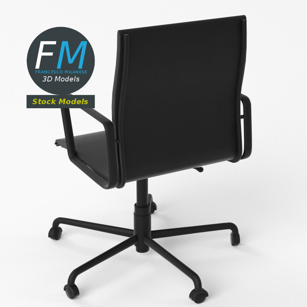 Office chair 5 3D model_5