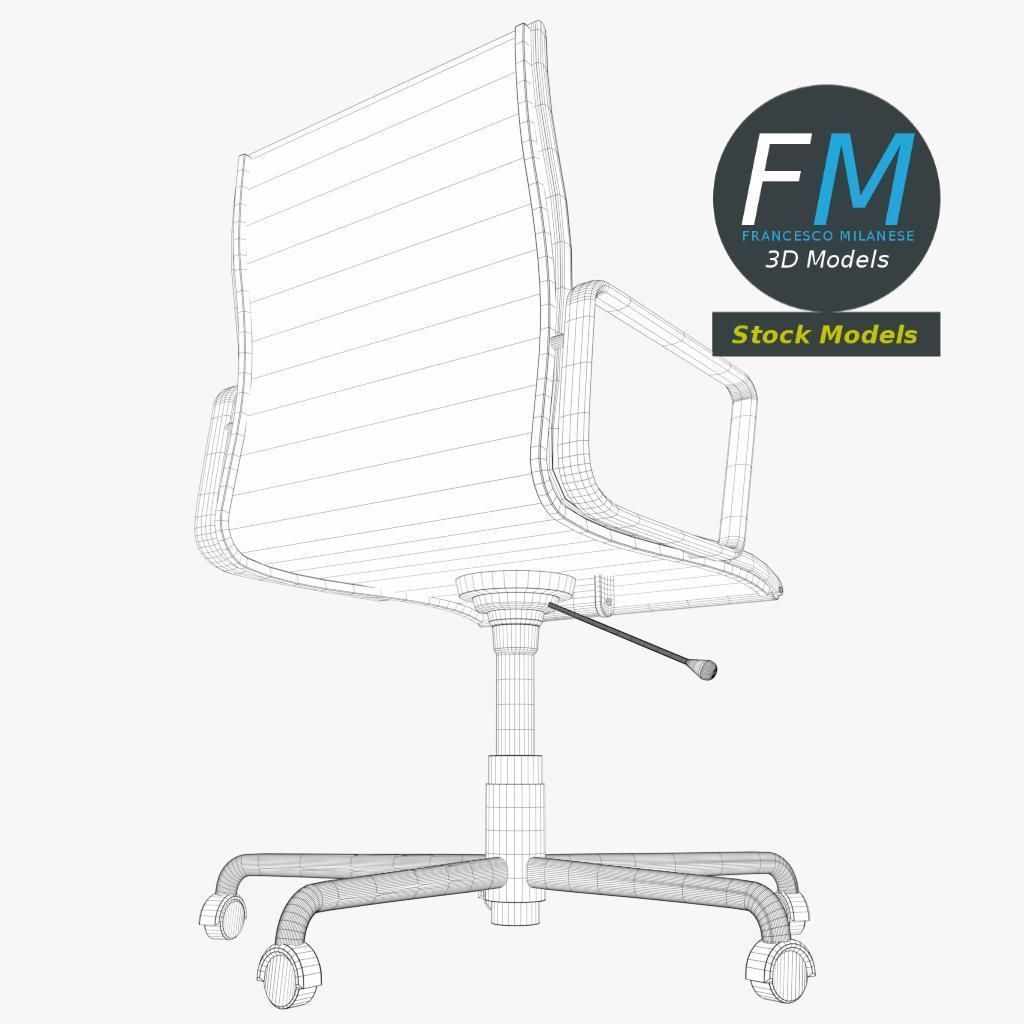 Office chair 5 3D model_8