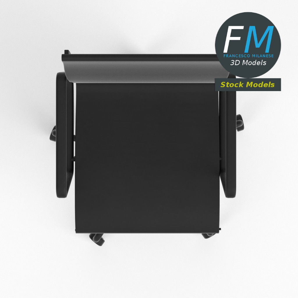 Office chair 5 3D model_6