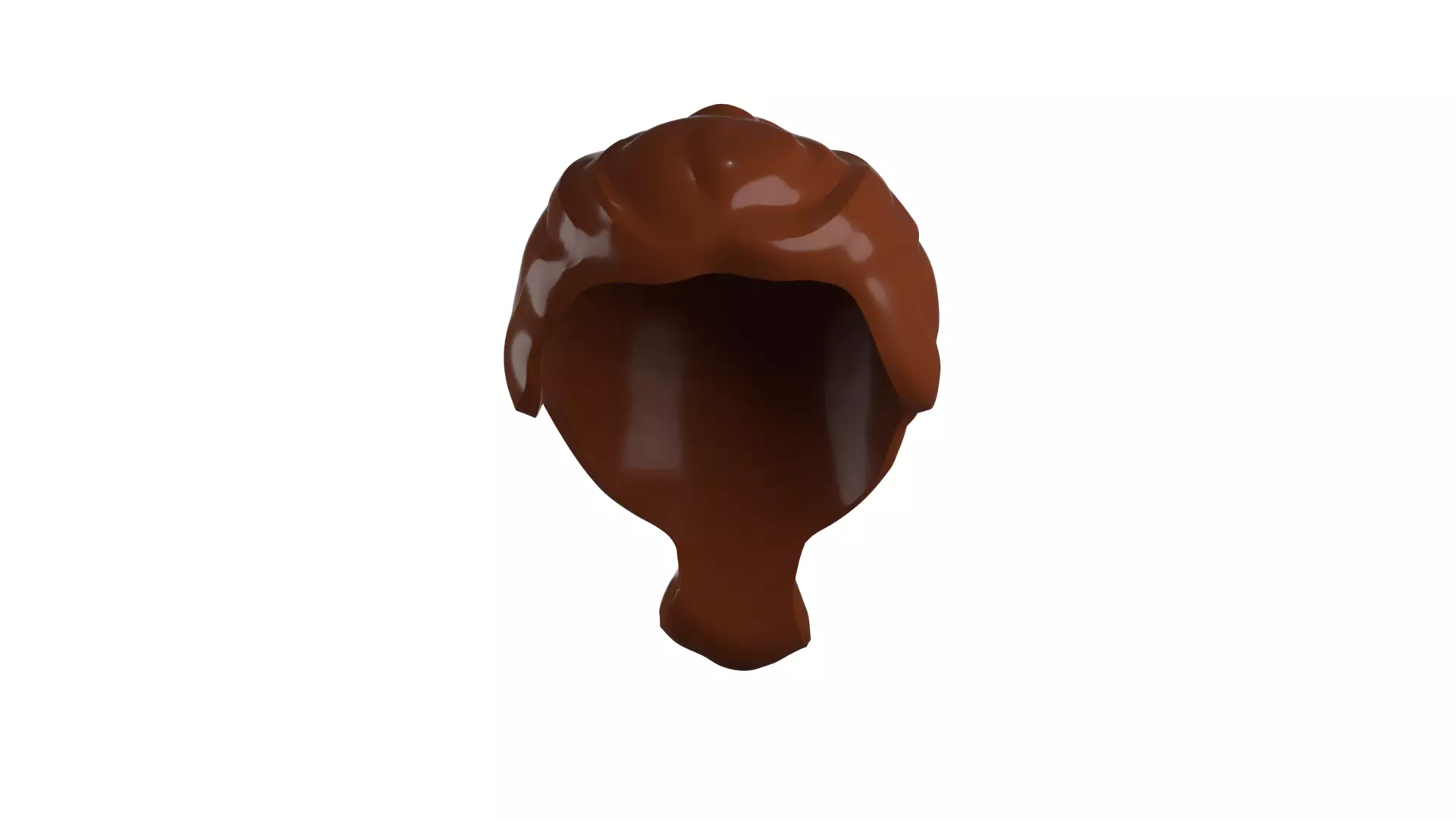 Custom3Dprint Minifigure Accessory - Minifigure Hair S2 - 049 3D print model_86