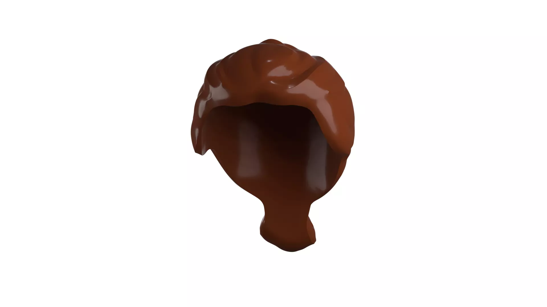 Custom3Dprint Minifigure Accessory - Minifigure Hair S2 - 049 3D print model_84