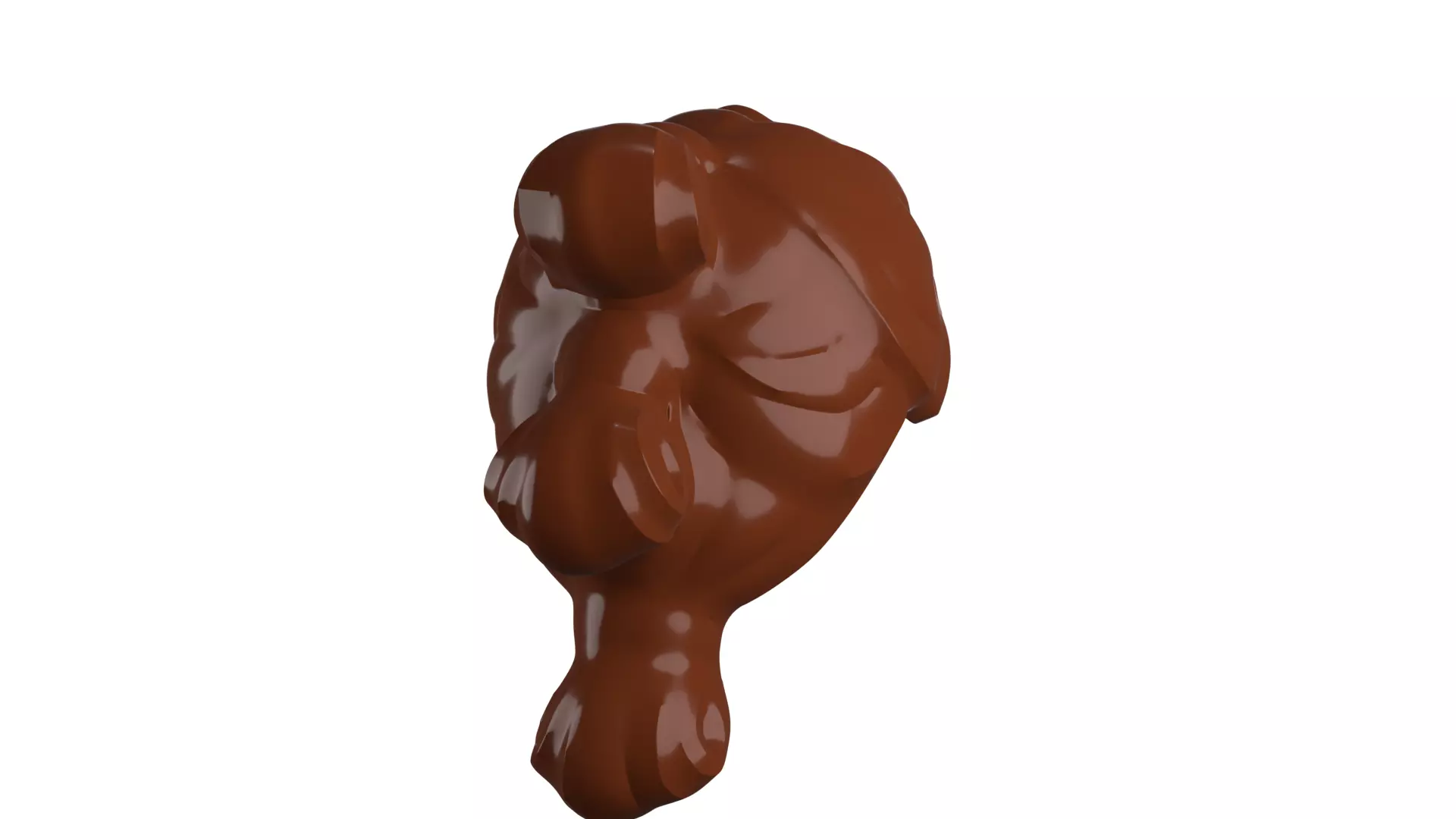 Custom3Dprint Minifigure Accessory - Minifigure Hair S2 - 049 3D print model_40