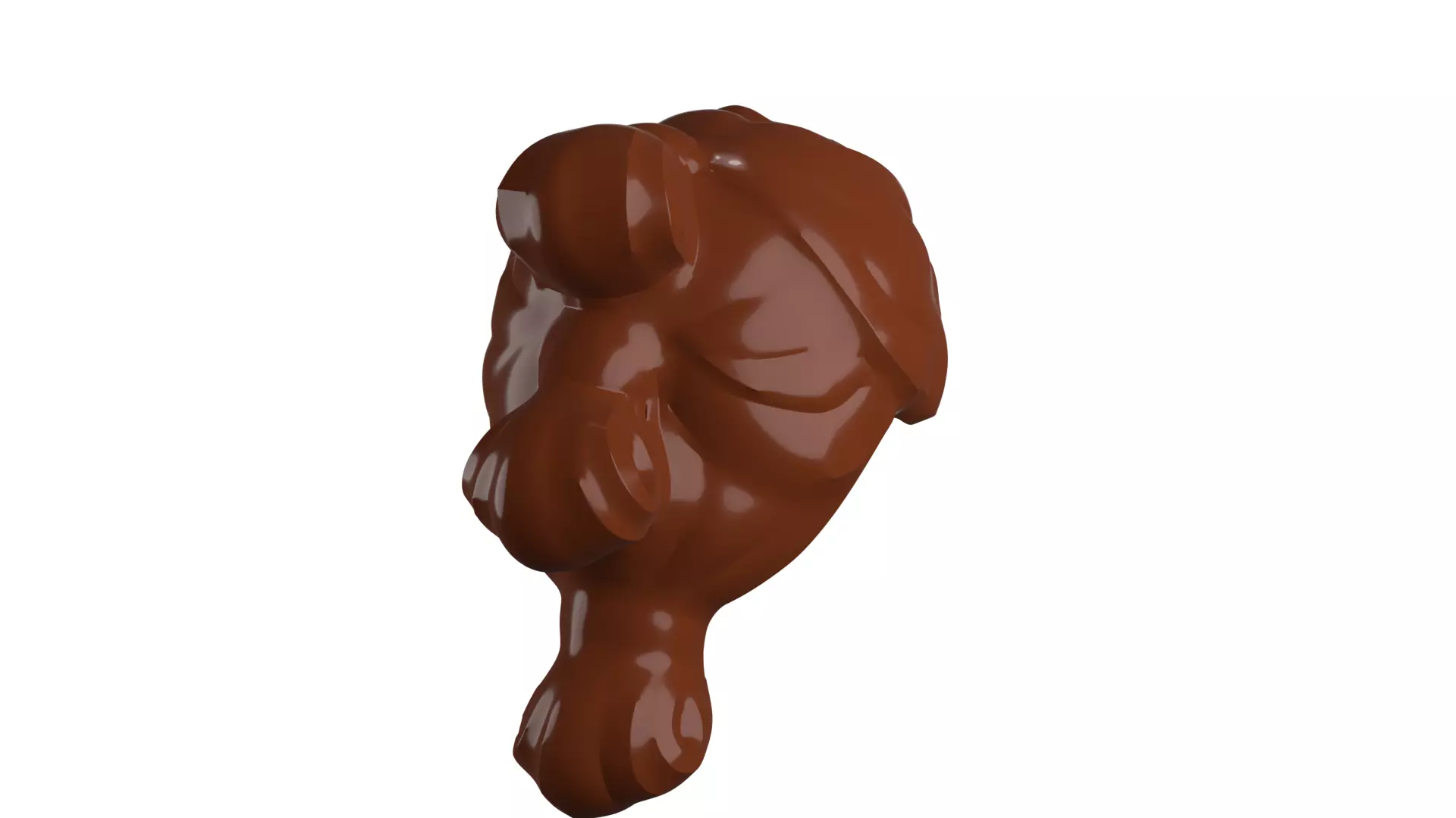 Custom3Dprint Minifigure Accessory - Minifigure Hair S2 - 049 3D print model_39