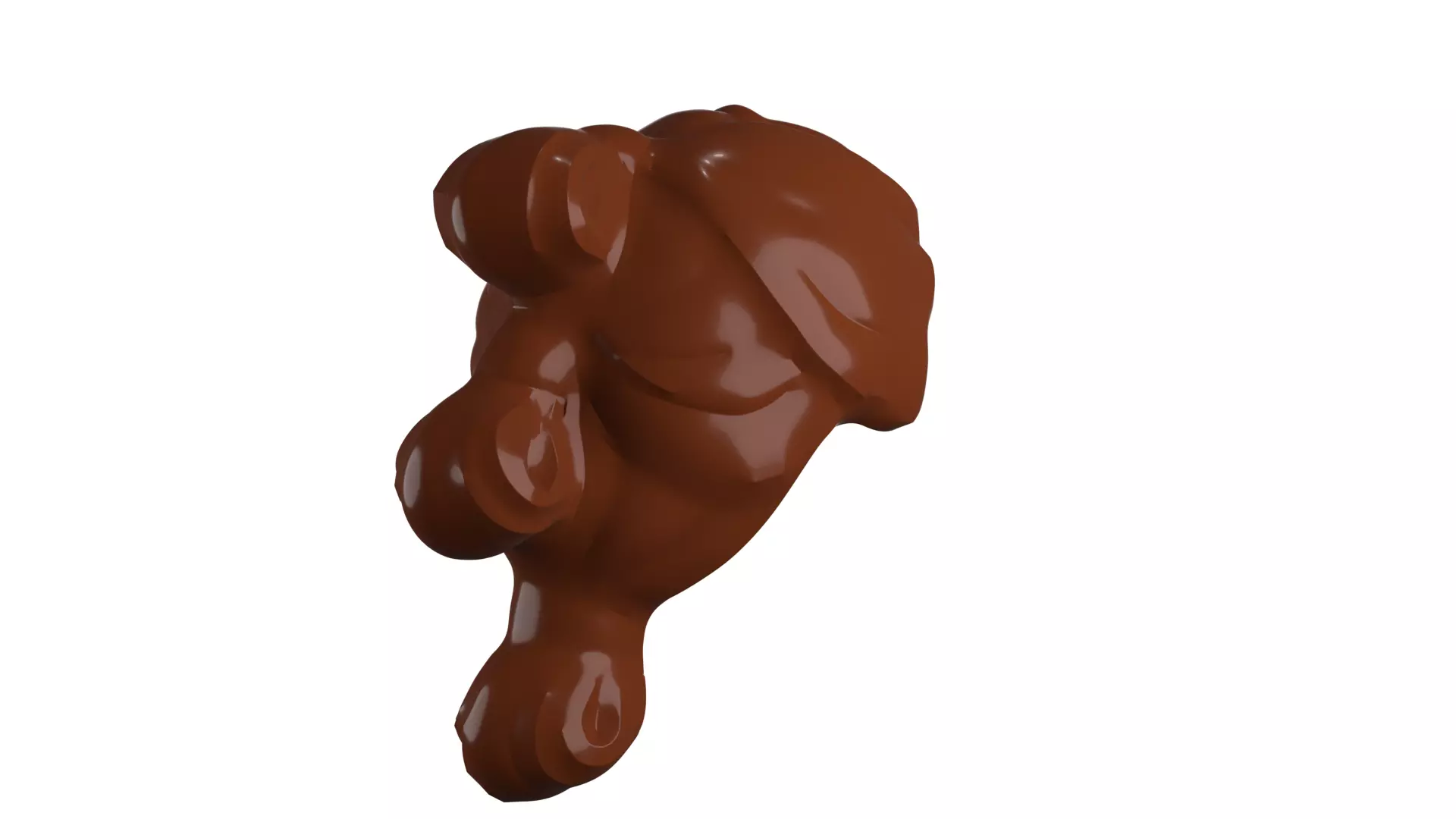 Custom3Dprint Minifigure Accessory - Minifigure Hair S2 - 049 3D print model_35