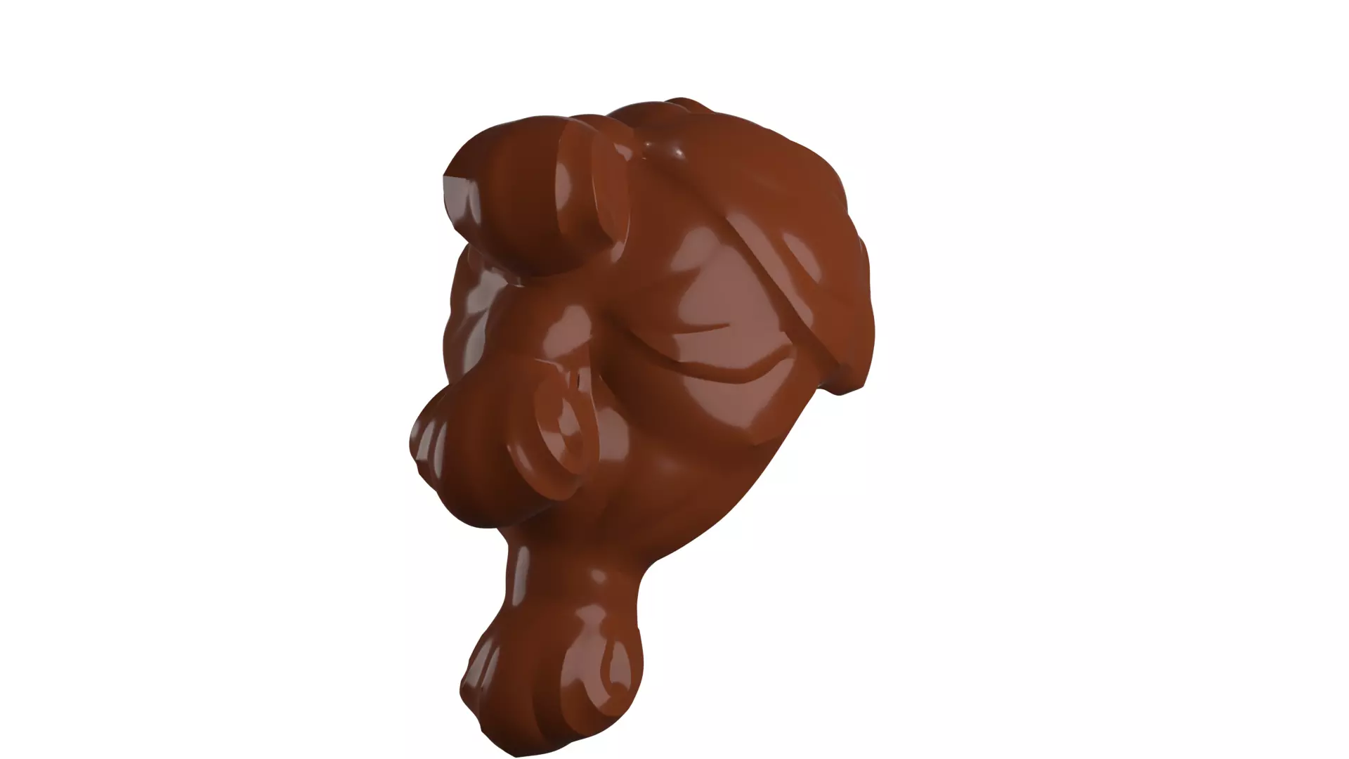 Custom3Dprint Minifigure Accessory - Minifigure Hair S2 - 049 3D print model_38