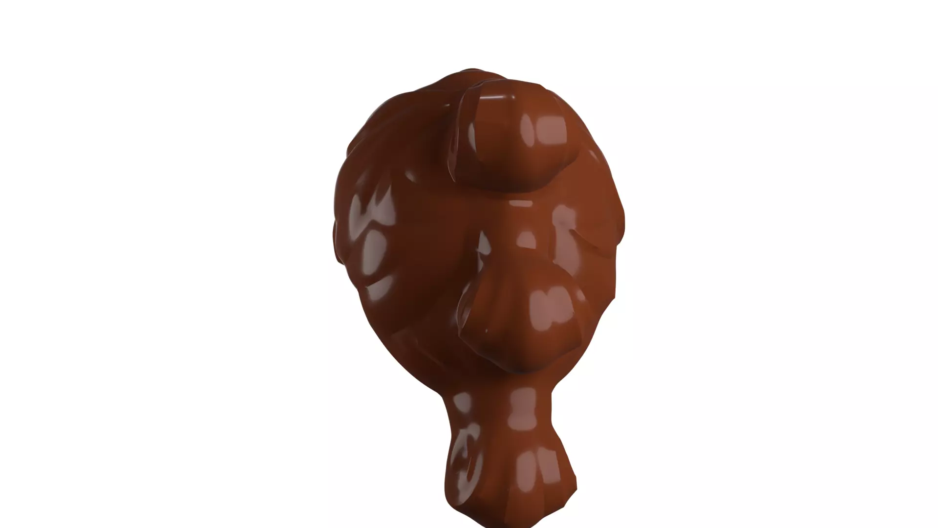 Custom3Dprint Minifigure Accessory - Minifigure Hair S2 - 049 3D print model_48