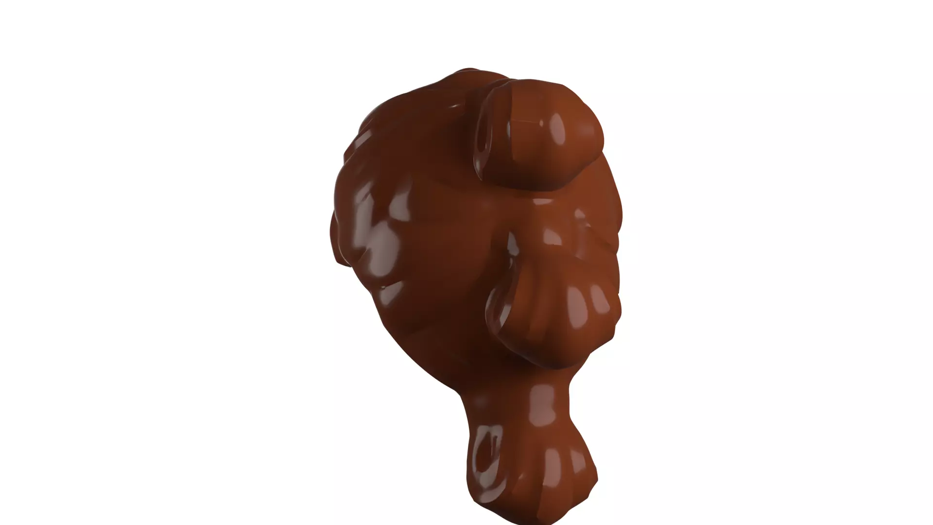 Custom3Dprint Minifigure Accessory - Minifigure Hair S2 - 049 3D print model_50