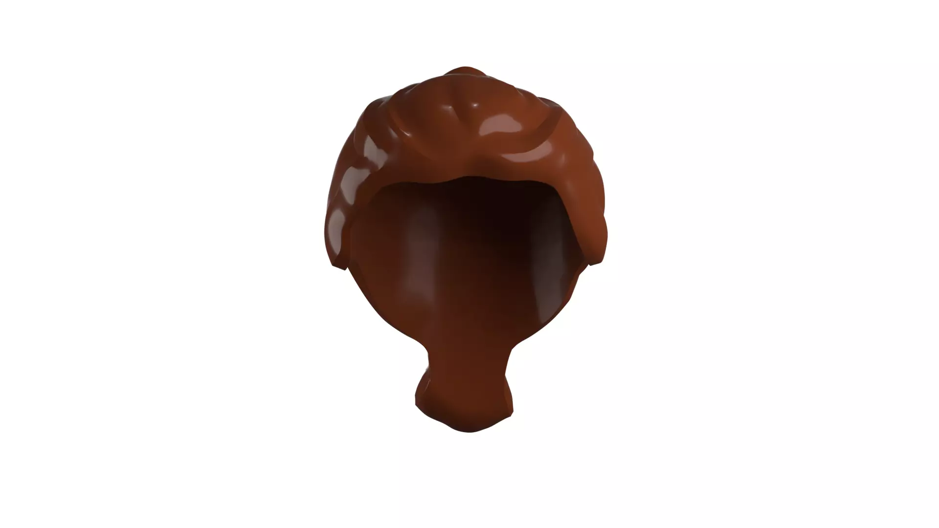 Custom3Dprint Minifigure Accessory - Minifigure Hair S2 - 049 3D print model_87