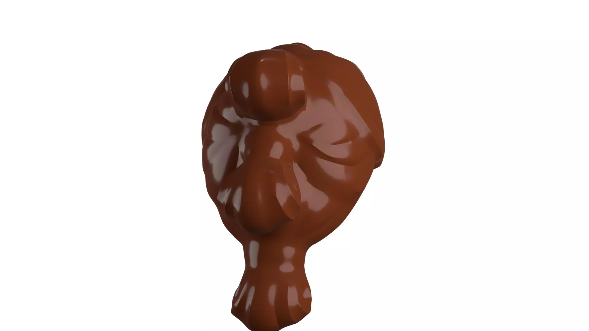 Custom3Dprint Minifigure Accessory - Minifigure Hair S2 - 049 3D print model_42