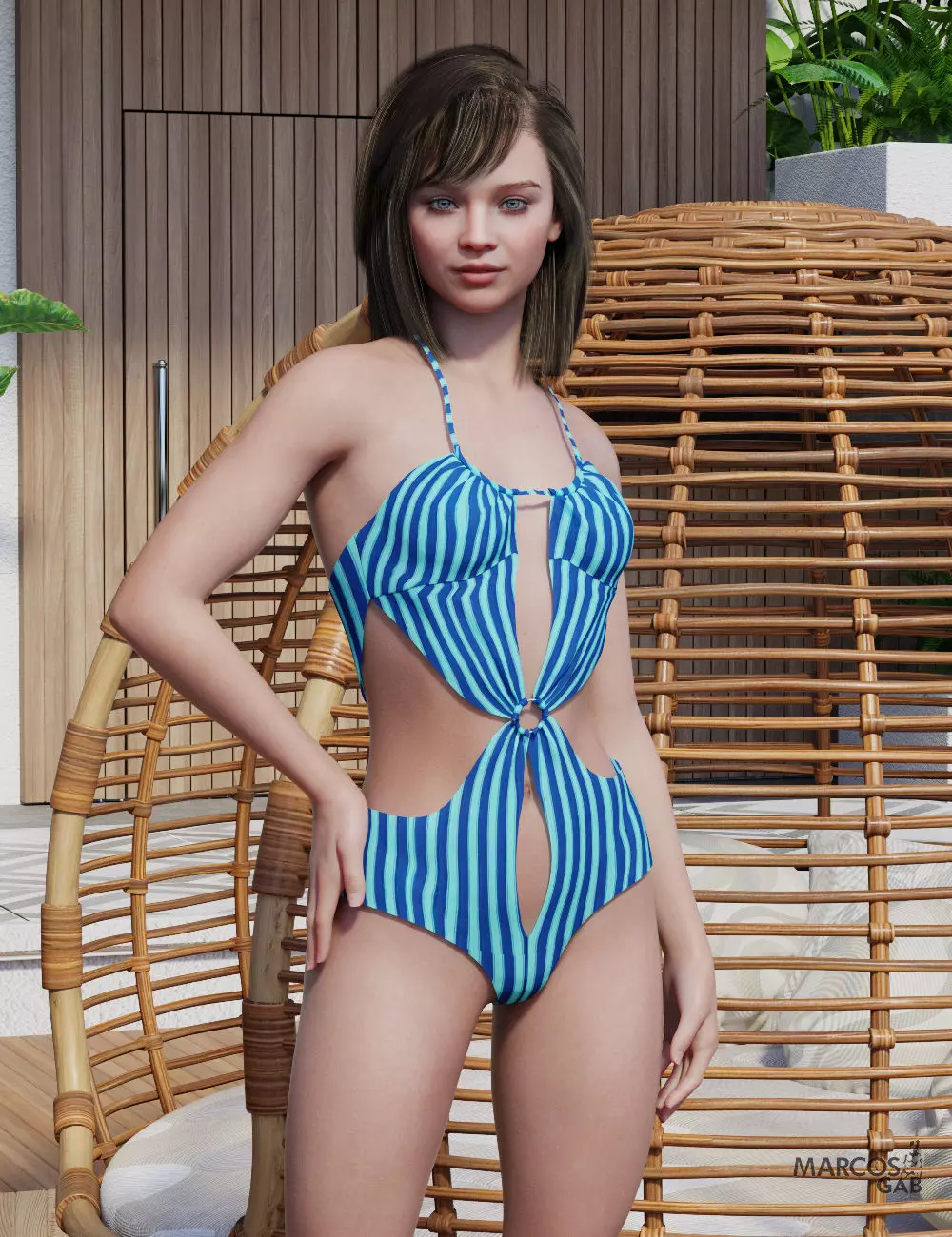 MGAB Liana for Genesis 8 Female 3D model_8