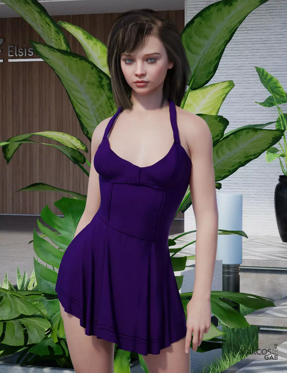 MGAB Liana for Genesis 8 Female 3D model_15