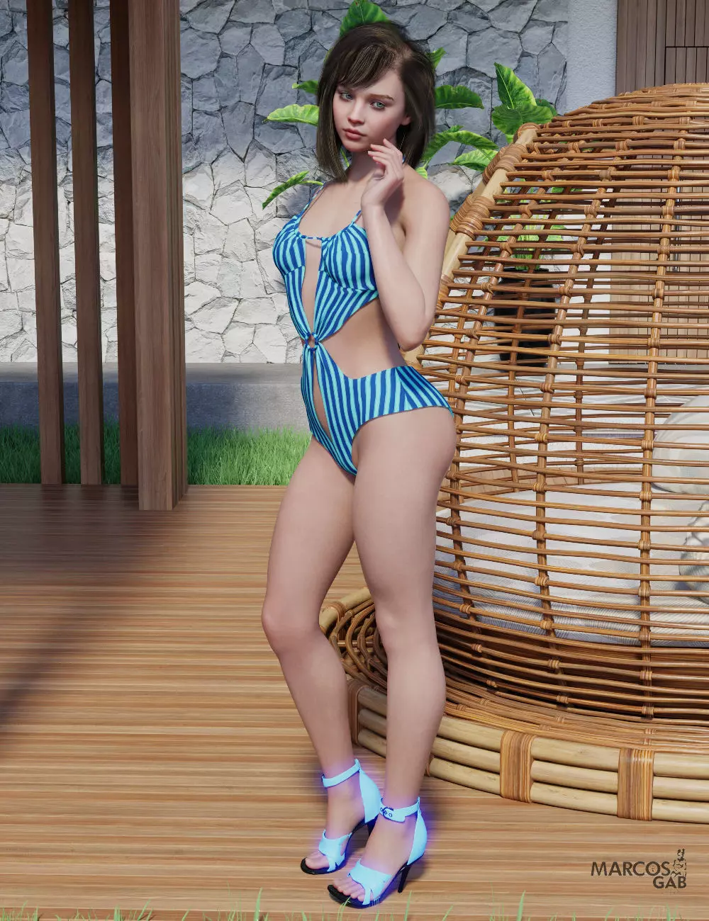 MGAB Liana for Genesis 8 Female 3D model_10