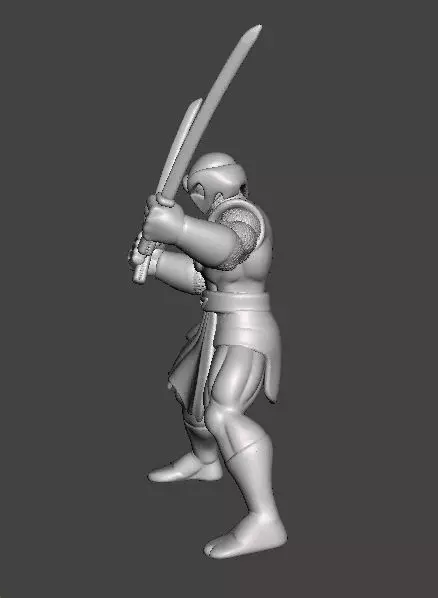 SHADOW DRAGON NINJA MINIATURE MODEL FANTASY GAMES RPG DND 3D print model_4