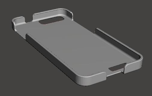 ZTE Blade V6 Case - Blank 3D print model_0